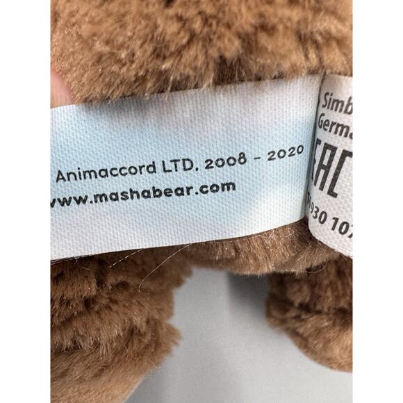 Masha And The Bear Stuffed Animal Plush 8.5” Simba Toys - Picture 8 of 9